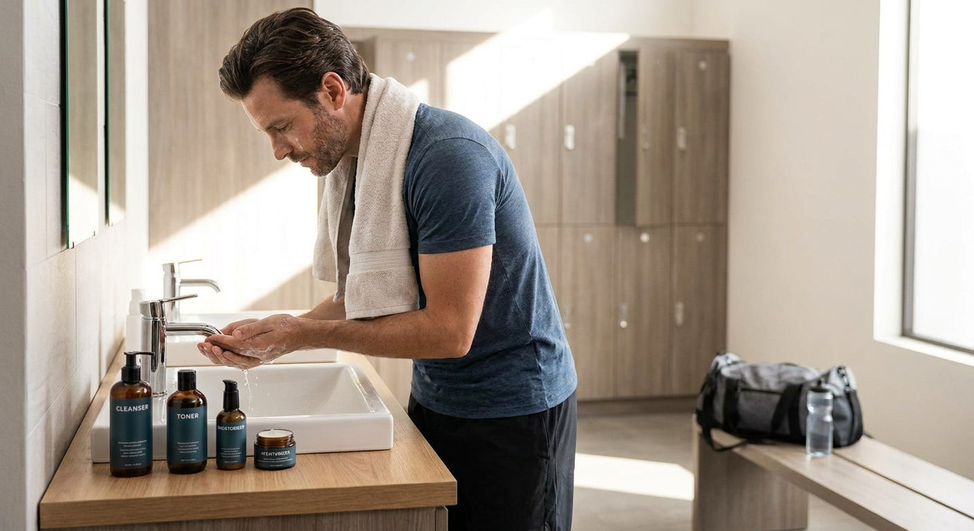 How to build a skincare routine for after the gym