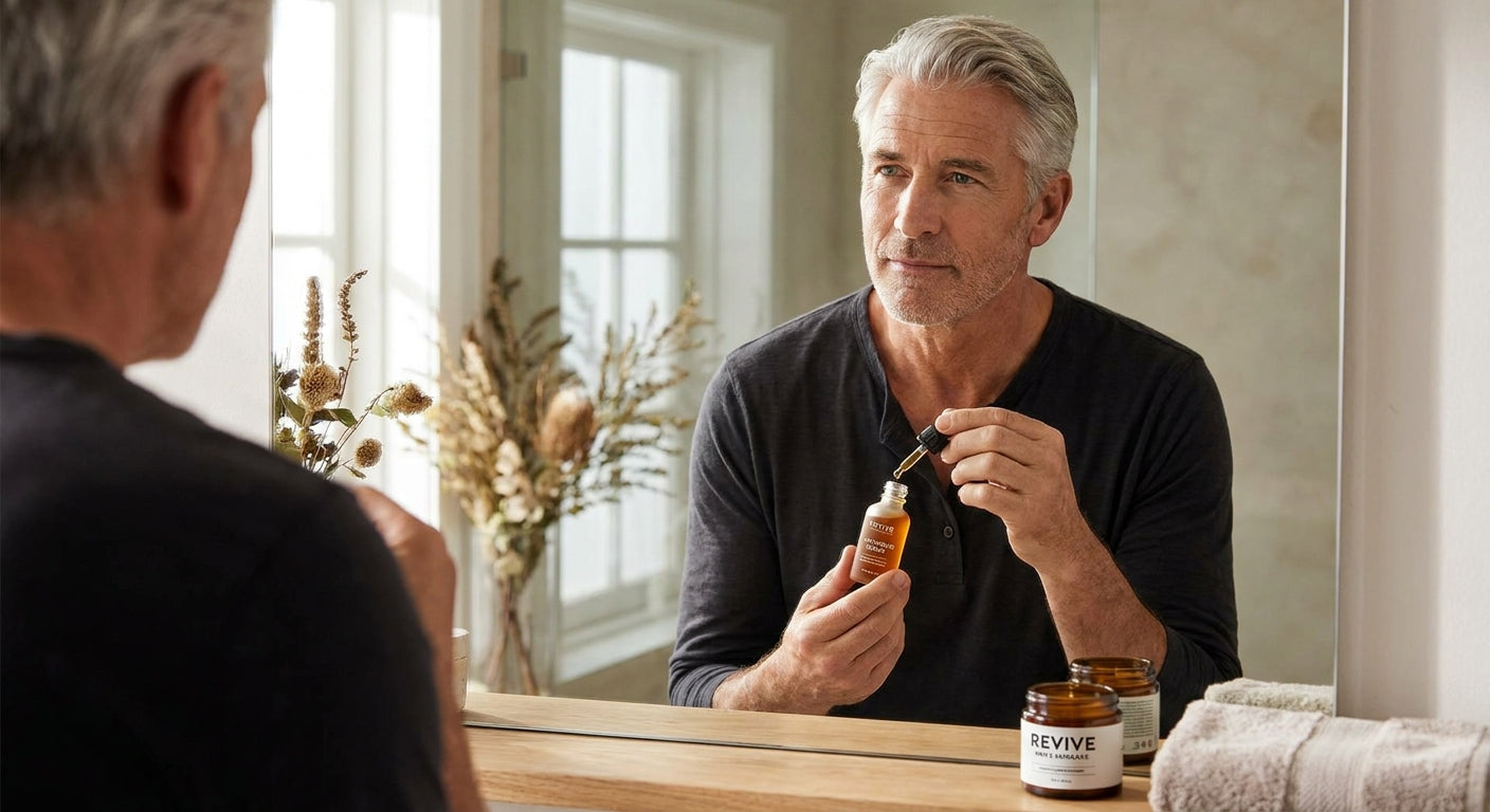 Anti-aging serum for men over 50