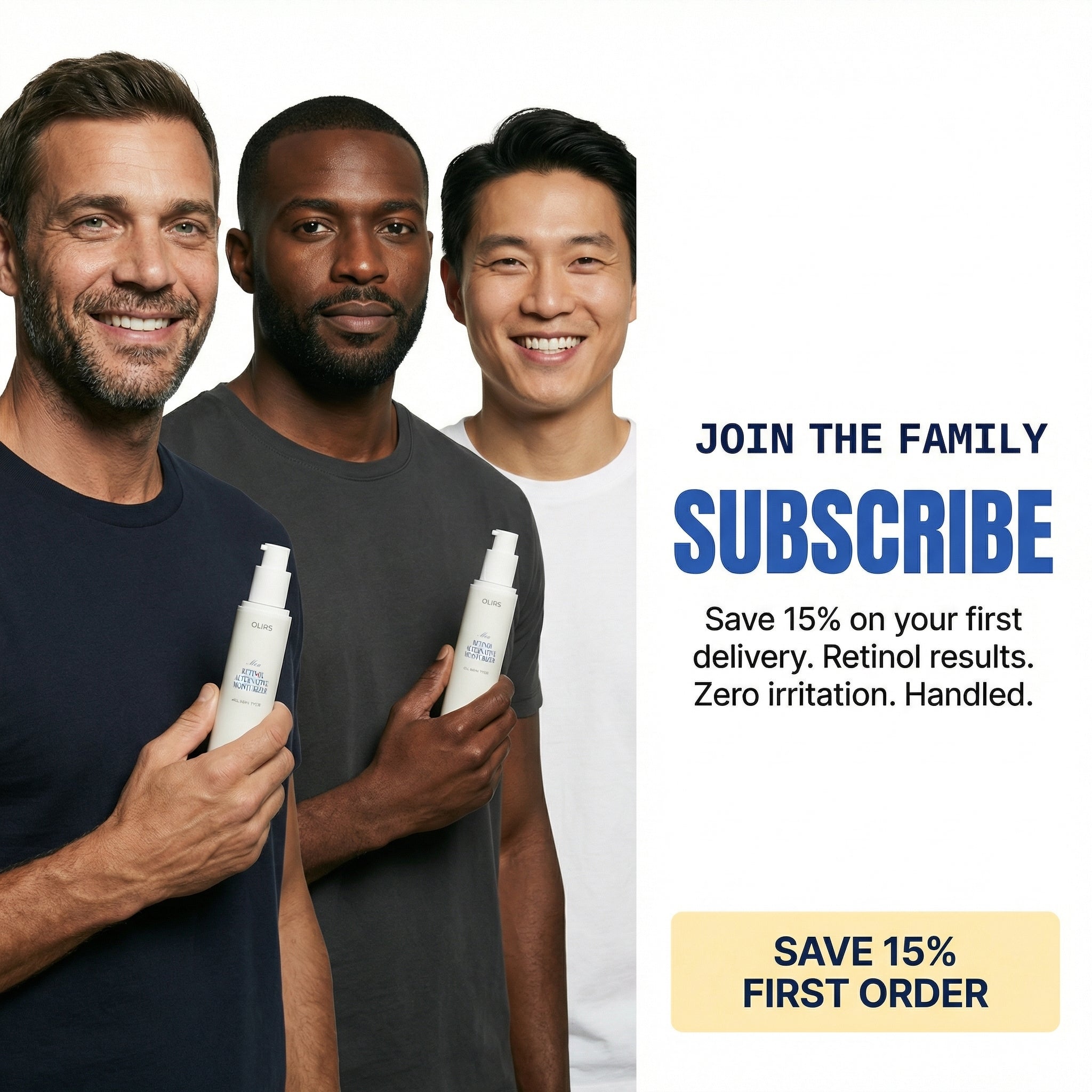 Advanced Night Renewal Serum - Subscribe and Save | OLIRS Men's Skincare